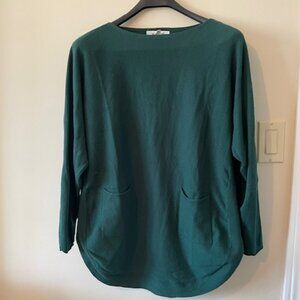 Meo Mell –dark green sweater top  - Size L